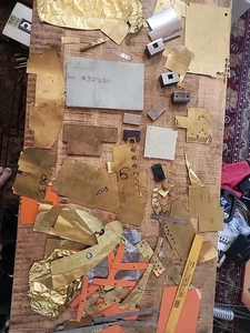 Machinist Shim STOCK Large Lot BRASS STEEL PLASTIC VARIOUS INVENTORY  SIZES - Picture 1 of 21