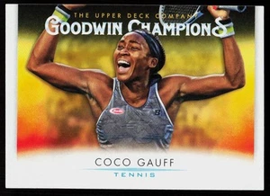 2021 Upper Deck Goodwin Champions Coco Gauff #62 Tennis CARD WTA - Picture 1 of 2