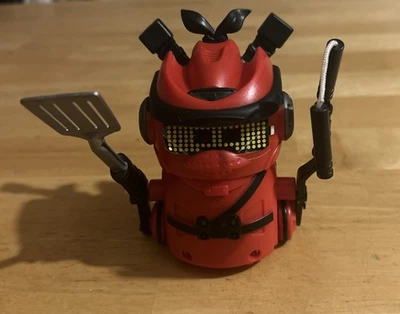 Spinmaster Ninja Bots Battling Robot  -Black/Red -Tested & Works Great - Image 1 of 4