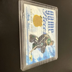 Marty Turco 2001 PremierPlus Game Pieces Jersey Card#GP-MT - Picture 1 of 4