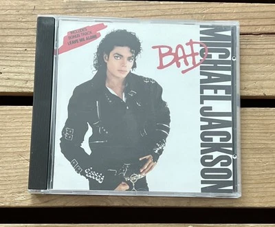 Michael Jackson Bad (Picture Disc) CD Epic EPC 450290 9 RARE Europe - Image 1 of 4
