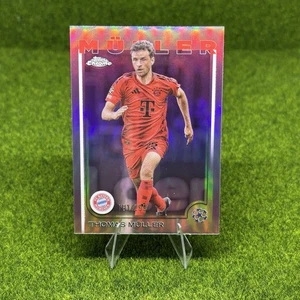 2024-25 Topps Chrome UEFA Club Comps Thomas Muller #99 Violet Prism /299 - Picture 1 of 2