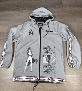 Valeza Anime Streetwear Jacke XL Slayer Dororo Panel Art Windbreaker Jacket - Bild 1 von 9