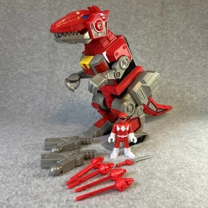Fisher-Price Imaginext Power Rangers Red Ranger and T-Rex Sword Launchers - Picture 1 of 11
