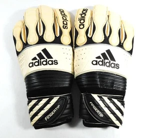 Guante de portero Adidas FingerTip negro/crema talla 12 - Imagen 1 de 2