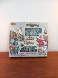 ROSS Vintage Christmas Fairy Lights 40 Icicle Lights Multicoloured - Picture 1 of 16