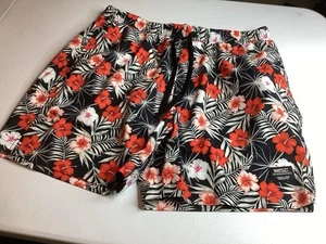 WeSC Zack Swim Trunks Xxl Austin Hybiscus Austin Shorts Xxl Beach - Picture 1 of 5