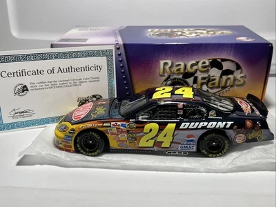 2004 Jeff Gordon #24 DuPont Wizard of Oz Color Chrome 1/24 Diecast Action NASCAR - Image 1 of 4