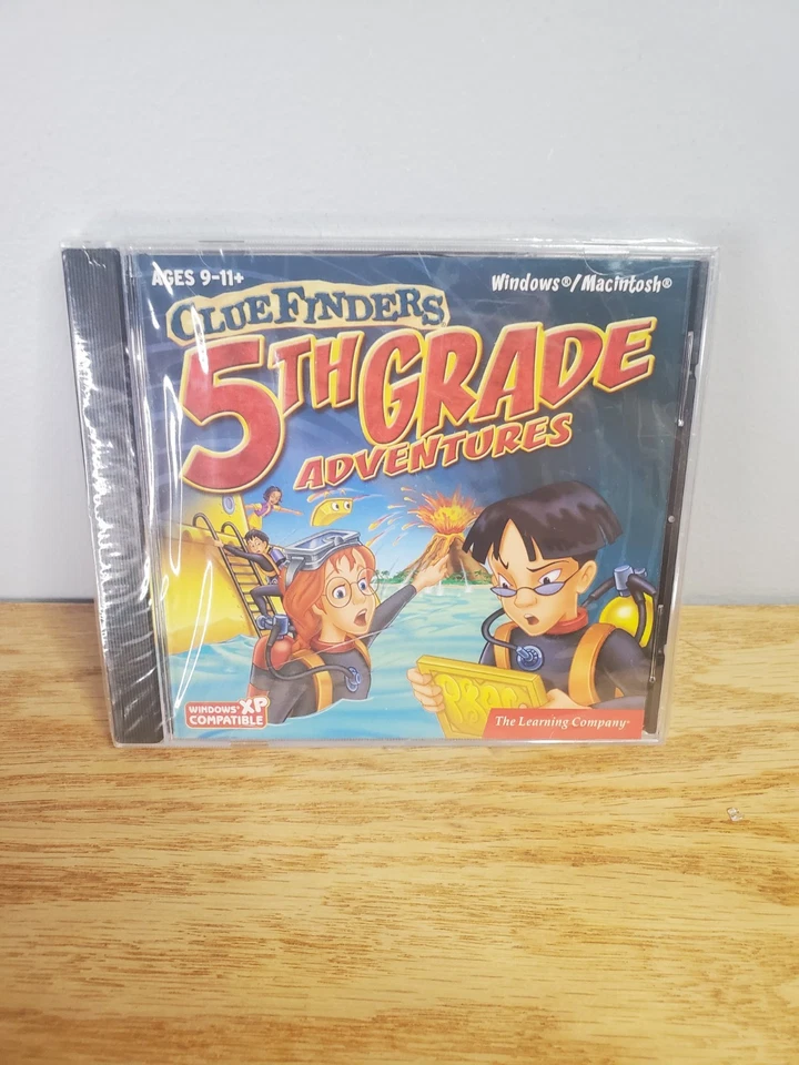 Clue Finders 5th Grade Adventures - The Learning Company Ages 9-11 PC CD-ROM - Image 1 of 1