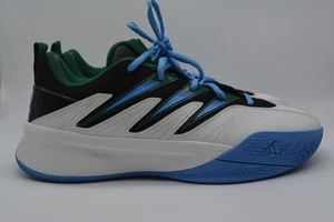 Adidas Dame Certified 3 Basketball Sneakers Blue Burst & White - Size 8.5 - Picture 1 of 8