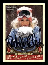GRETCHEN BLEILER SIGNED 2011 GOODWIN CHAMPIONS #34 ON-CARD AUTO SNOWBOARDING