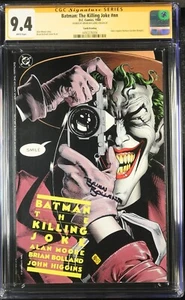Batman: The Killing Joke #1 CGC SS 9.4 SIGNED Brian Bolland DC 1988 10th print - Picture 1 of 2