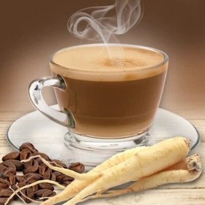 BUSTA DA 500 GR DI PREPARATO DA BAR IN POLVERE PER BEVANDA AL CAFFE' GINSENG - Foto 1 di 2