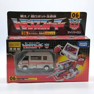 2007 Transformers Encore 06 Ratchet Action Figure Reissue Takara Tomy Hasbro - Picture 1 of 8