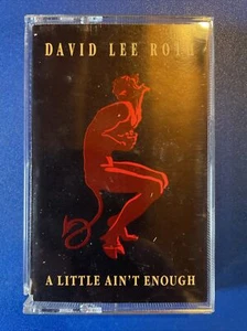 A Little Ain't Enough - David Lee Roth (Cassette, 1991) Feat.  Jason Becker!!!!! - Picture 1 of 3