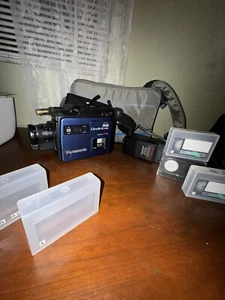 VINTAGE Panasonic Camcorder AF X6 CCD OmniMovie With Case And Handbook UNTESTED - Picture 1 of 14