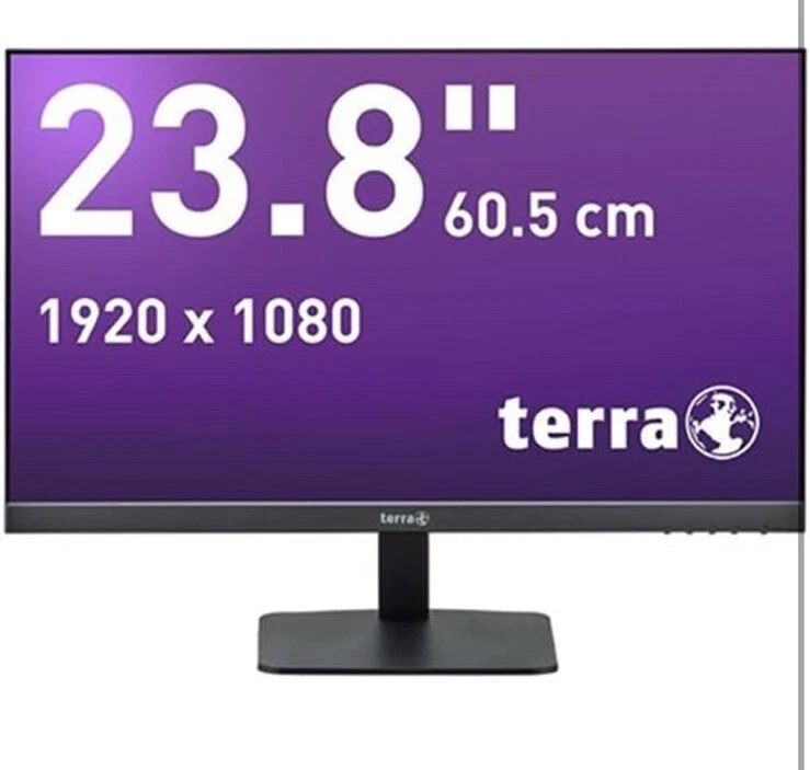TERRA LCD/LED 2427W V2 black HDMI, DP, USB-C, Full-HD Monitor 23,8" Zoll 100Hz - Bild 1 von 4