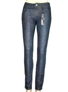 BUFFALO Animal Printed With Gold Dust Skinny Jeans, size 26*30. NEW With Tags - Picture 1 of 3