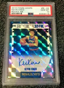 Kevin Knox RC 2018-19 Hoops Atomic Refractor Rookie Auto GEM PSA10!Knicks G RC - Picture 1 of 1