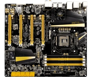 Placa madre ASROCK Z87 OC Formula Intel Z87 LGA 1150 E-ATX DDR3 Core i7/i5/i3 - Imagen 1 de 4