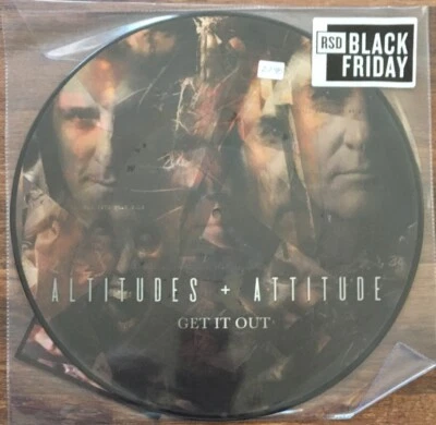 Altitudes & Attitude - Get Out LP [Vinyl New] Ltd Pic Disc Auto Ellefson RSD BF - Image 1 of 2