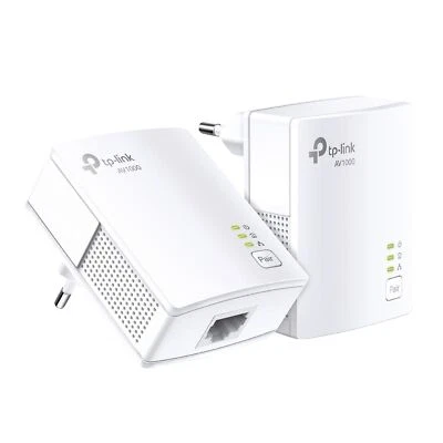 TP-LINK TL-PA7019 WLAN Powerline Adapter Set Network Kit Gigabit LAN 1000 Mbit/s - Bild 1 von 4