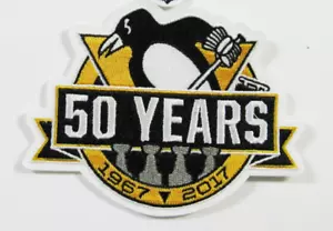 LOT OF (1) HOCKEY (NEW) PITTSBURGH PENGUINS (50 YEAR PATCH) ITEM # 95 - Picture 1 of 1