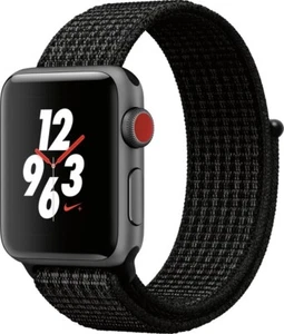 Apple Watch Nike+ Series 3 (GPS + Cellular) 38mm Space Grau Aluminium (MQL82LL/A) - Bild 1 von 1