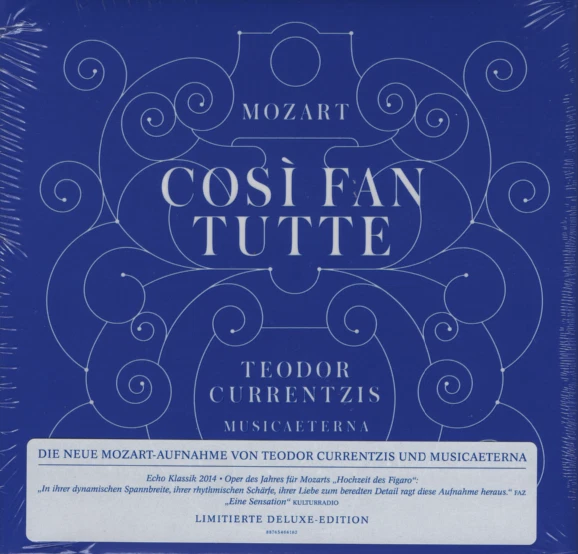 Mozart: Così fan tutte - Kermes, Ernman u.a., Currentzis - Sony 3CD neu/OVP - Bild 1 von 2