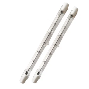 2Pcs 300W Dimmbar R7s Linear Halogen Glühbirne Sicherheit Flutlicht 118mm - Bild 1 von 4