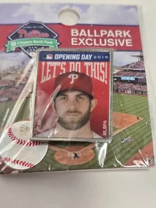 Philadelphia Phillies Bryce Harper Opening Day 2019 Commemorative Lapel Pin... - Picture 1 of 1
