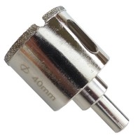 Fliesenbohrer Ø40mm Glasbohrer Diamantbohrer Kernbohrer Bohrkrone  Hohlbohrer