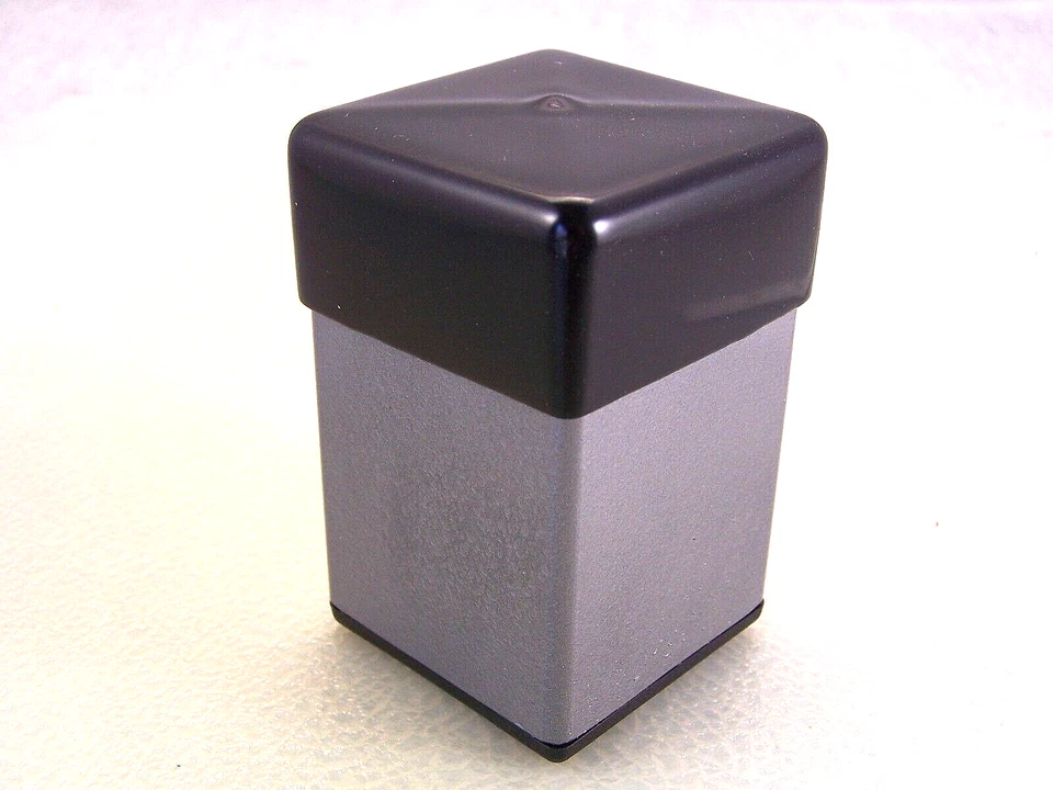 CAPLUGS BLACK VINYL Square Cover fits over the open end of 3" Square Tube