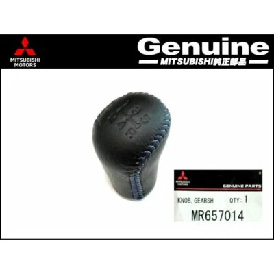 MITSUBISHI LANCER GENUINO EVO5 EVO6 CP9A Perilla de Cambio Punto Azul MR657014 Japón Foto 1 de 3