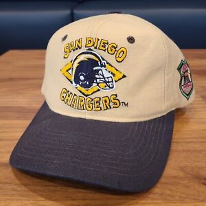 San Diego Chargers Starter 100% Wool Vintage Snapback Hat Deadstock With Tag