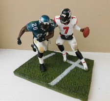 Michael Vick Falcons & Brian Dawkins Philadelphia Eagles McFarlane 6'' Figure 