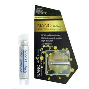 NANO Liquid Glass Screen Protector All Cell Phones Wipe-On Invisible HI