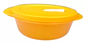 Tupperware CrystalWave Plus Microondas PAPAYA Naranja Ventilado 2,5 tazas 600 ml - Imagen 1 de 4