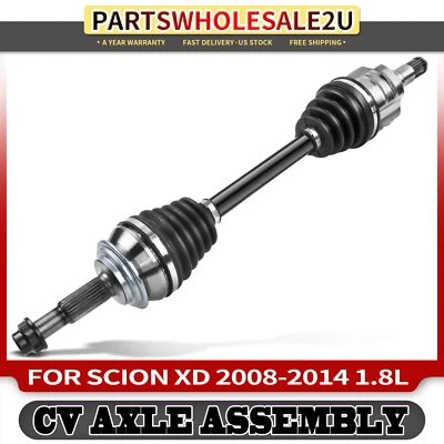 前左 DRCV 轴轴组件适用于 Scion XD 2008 2009 - 2014 L4 1.8L — 第 1/4 张图片