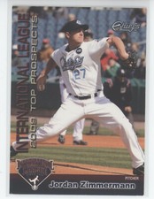 2009 International League All-Stars Choice #30 Jordan Zimmermann (Nationals)
