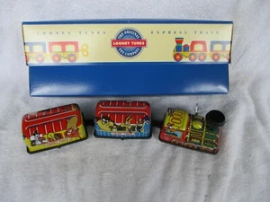 Vintage Looney Tunes Wind Up Toy Tin Express Train. 1993. New In Box! - Picture 1 of 1