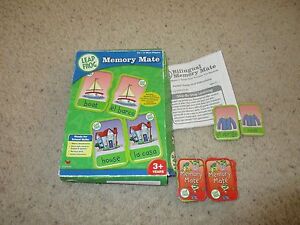 Leapfrog Bilingual Memory Mate Game-Teach Children Spanish and English Matching 