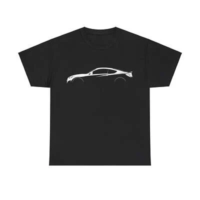 Hyundai Genesis Coupe Silhouette Car T-shirt - Image 1 of 2