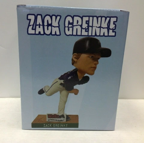 Zack Greinke RANCHO CUCAMONGA QUAKES ~ LA Dodgers 2014 Bobble Bobblehead SGA Cover