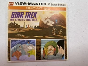 GAF View-Master Reel Packet 1974 Star Trek Mr Spock’s Time Trek B555 Complete - Picture 1 of 3