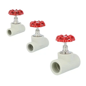 Absperrschieber PP-R PPR Rohr verschweißt DN 20 25 32 Schweißtechnik Fittings - Bild 1 von 6