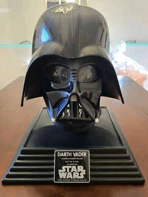 Rare Star Wars Rubies Darth Vader Fiberglass Helmet ESB Empire Don Post Deluxe - Image 1 of 4