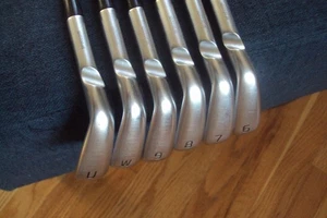 Ping I530 Forged Red Dot irons 6-PW,UW Recoil Dart F4 75g stiff graph std length - Picture 1 of 8