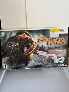 Cabela's Dangerous Hunts 2013 Box Pack W/ Top Shot Peripheral (Wii) - Picture 1 of 3