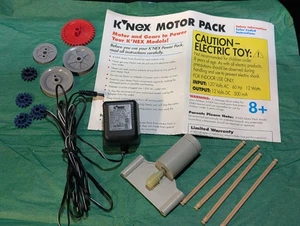 K'nex Motor Pack #80011 Incomplete - Tested - For Roller Coaster & More - Picture 1 of 5